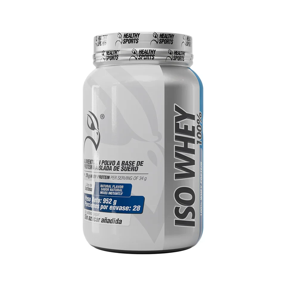 9975_ISO_WHEY_UNFLAVORED_952_SIN_SABOR_4 Proteína Aislada Iso Whey 100% Sin Sabor 952g — Healthy Sports - Imagen 1