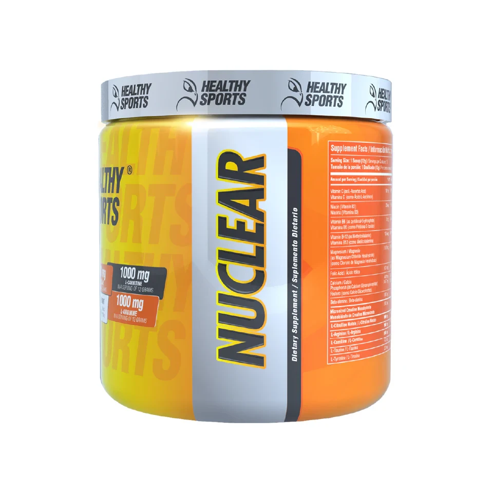 9988-1_NUCLEAR_FRUIT_PUNCH_180_GR_POWDER_PREENTRENO Pre-Entreno Nuclear Fruit Punch 180g — Healthy Sports - Imagen 1