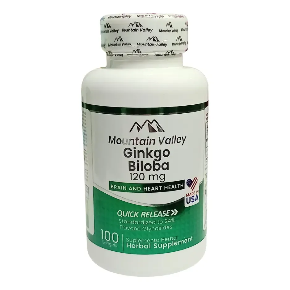 IMA-0005.webp Ginkgo Biloba 120mg 100cap Mountain Valley - Imagen 1