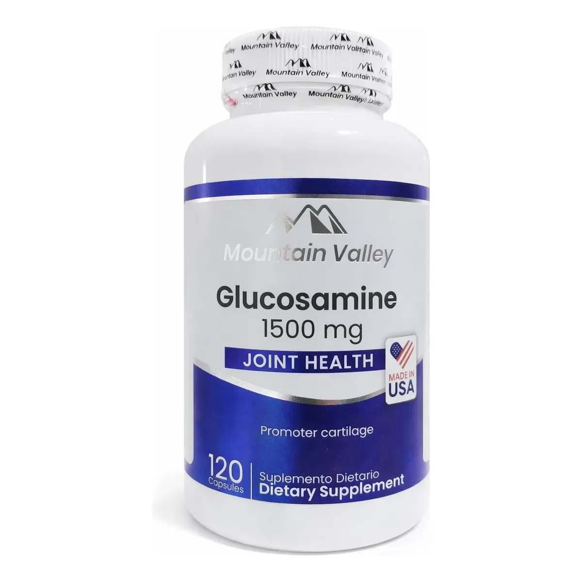 IMA-0006.webp Glucosamina 1500mg 120cap Mountain Valley Naturally - Imagen 1