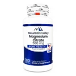 Magnesio Citrate 500 Mg X100 Cap Mountain Valley