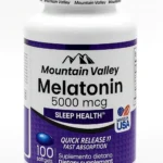 Melatonin 5000mcg 100cap Mountain Valley